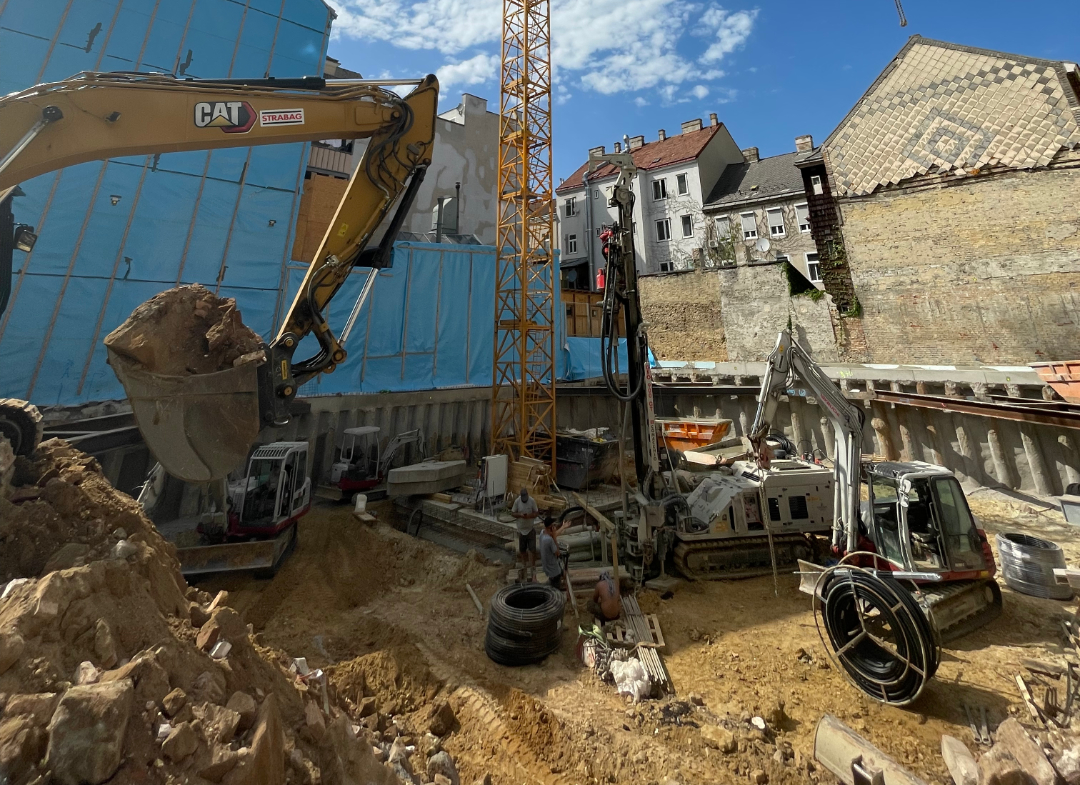 Baustellenupdate: Erdwärme als Fundament für nachhaltiges Wohnen