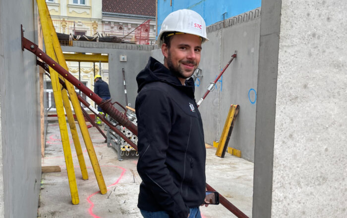 Baufortschritt in der Odoakergasse 25