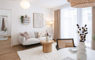 Einblick in die Musterwohnung