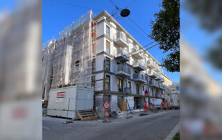 Endspurt am Bau und erste Ausblicke