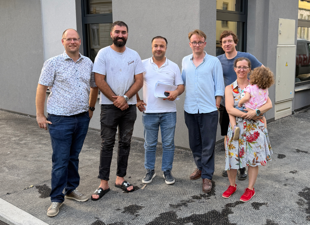 Das Team von STC und STRABAG